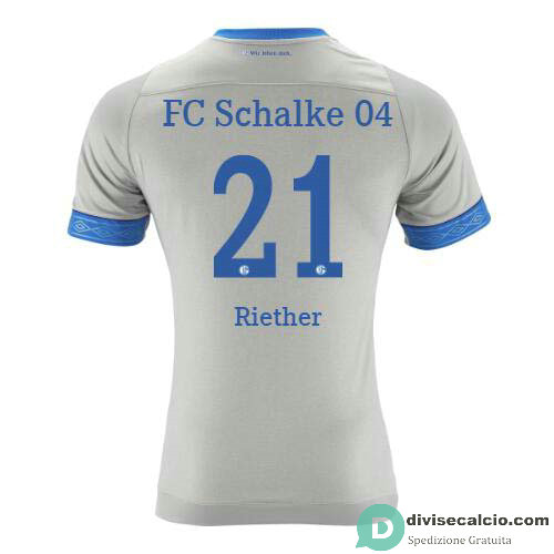 Maglia Schalke 04 Gara Away 21#Riether 2018-2019
