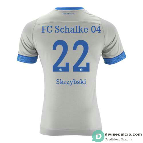 Maglia Schalke 04 Gara Away 22#Skrzybski 2018-2019