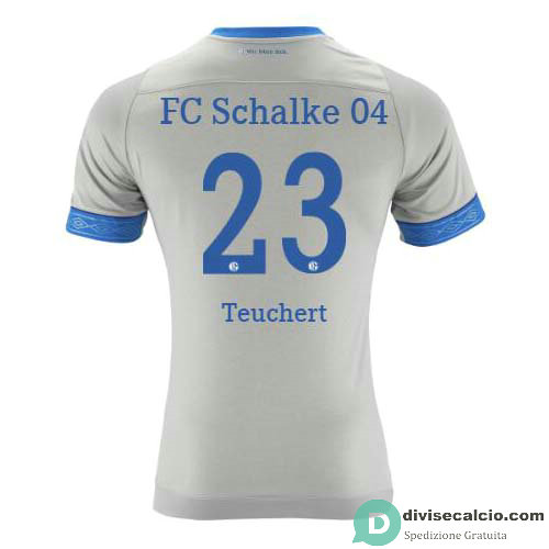Maglia Schalke 04 Gara Away 23#Teuchert 2018-2019