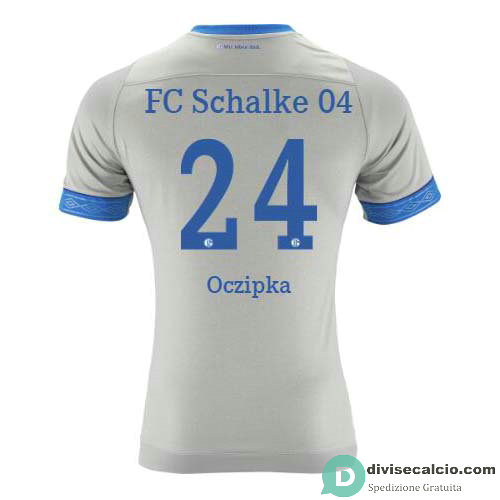 Maglia Schalke 04 Gara Away 24#Oczipka 2018-2019