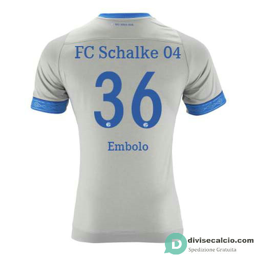 Maglia Schalke 04 Gara Away 36#Embolo 2018-2019