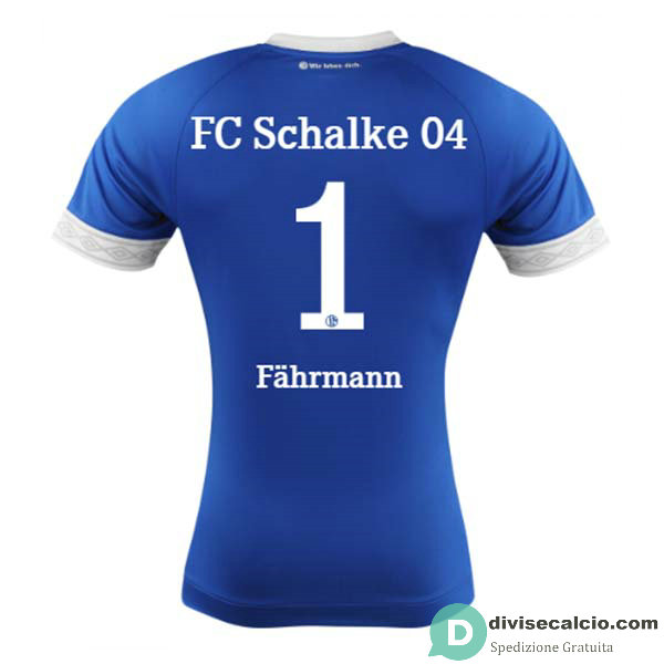 Maglia Schalke 04 Gara Home 1#FAHRMANN 2018-2019