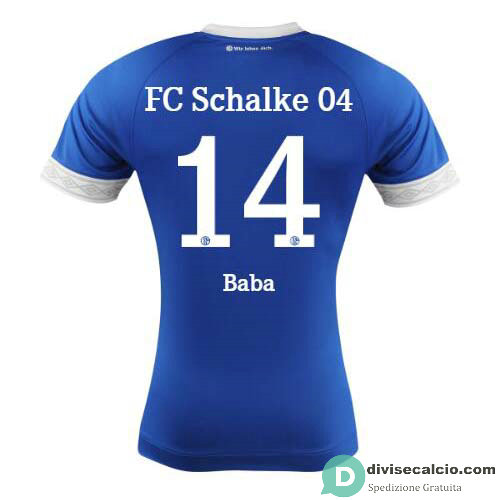 Maglia Schalke 04 Gara Home 14#Baba 2018-2019