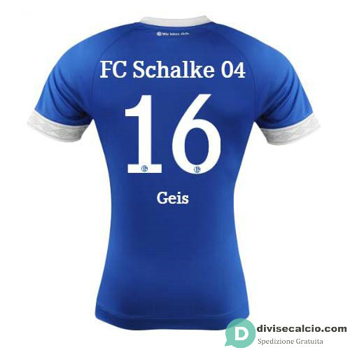 Maglia Schalke 04 Gara Home 16#Geis 2018-2019