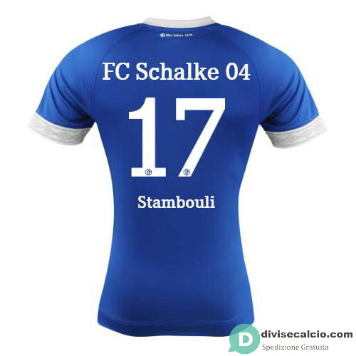 Maglia Schalke 04 Gara Home 17#Stambouli 2018-2019