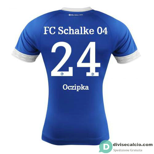 Maglia Schalke 04 Gara Home 24#Oczipka 2018-2019