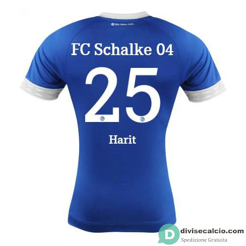 Maglia Schalke 04 Gara Home 25#Harit 2018-2019