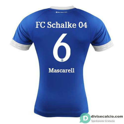 Maglia Schalke 04 Gara Home 6#Mascarell 2018-2019