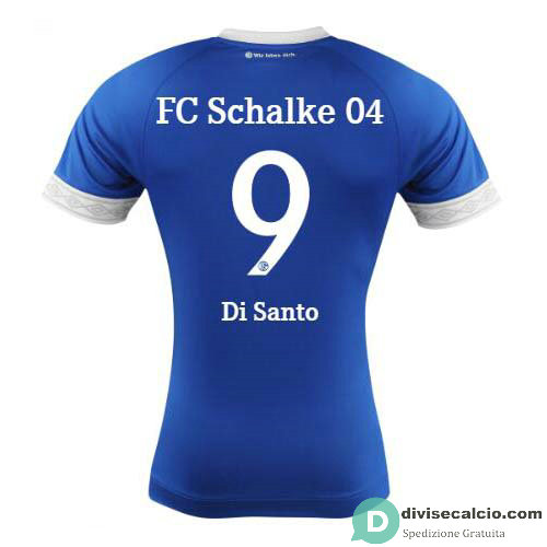 Maglia Schalke 04 Gara Home 9#Di Santo 2018-2019