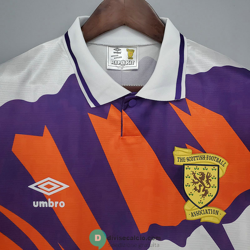 Maglia Scozia Retro Gara Away 1991/1993