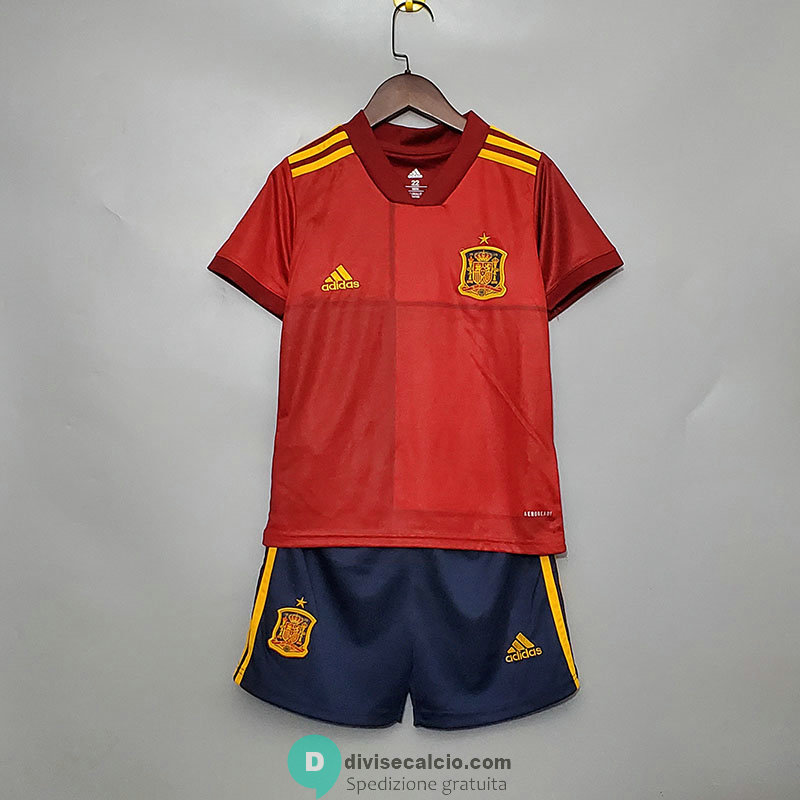 Maglia Spagna Bambino Euro Gara Home 2020