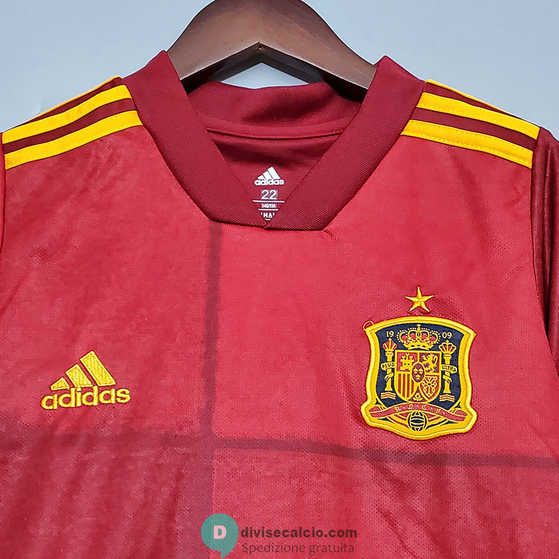 Maglia Spagna Bambino Euro Gara Home 2020