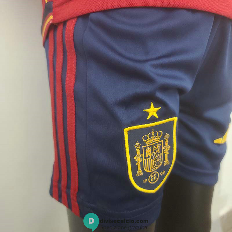 Maglia Spagna Bambino Gara Home 2022/2023