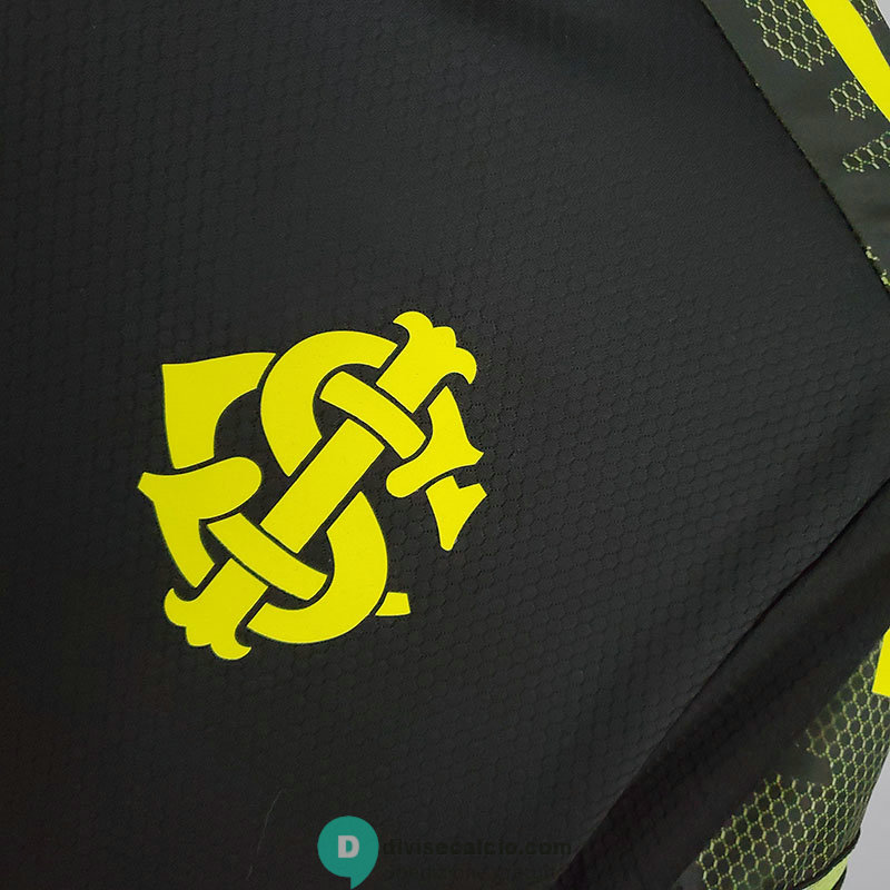 Maglia Sport Club Internacional Training Black Yellow 2021/2022