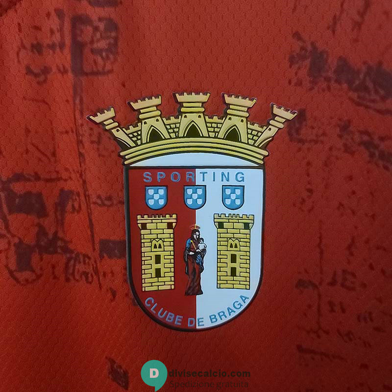 Maglia Sporting Clube De Braga Gara Home 2022/2023