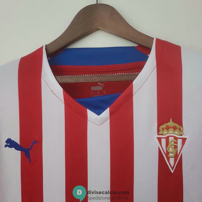 Maglia Sporting Gijon Gara Home 2022/2023