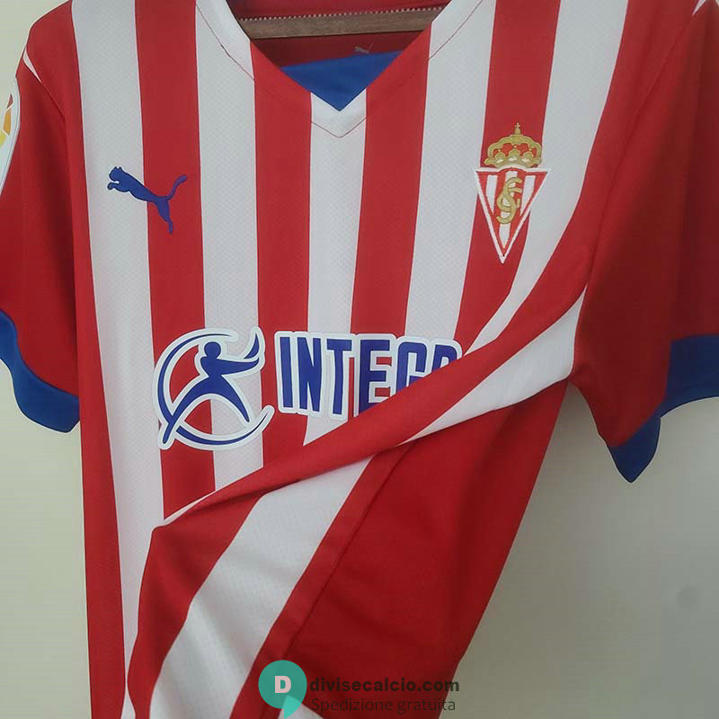 Maglia Sporting Gijon Gara Home 2022/2023