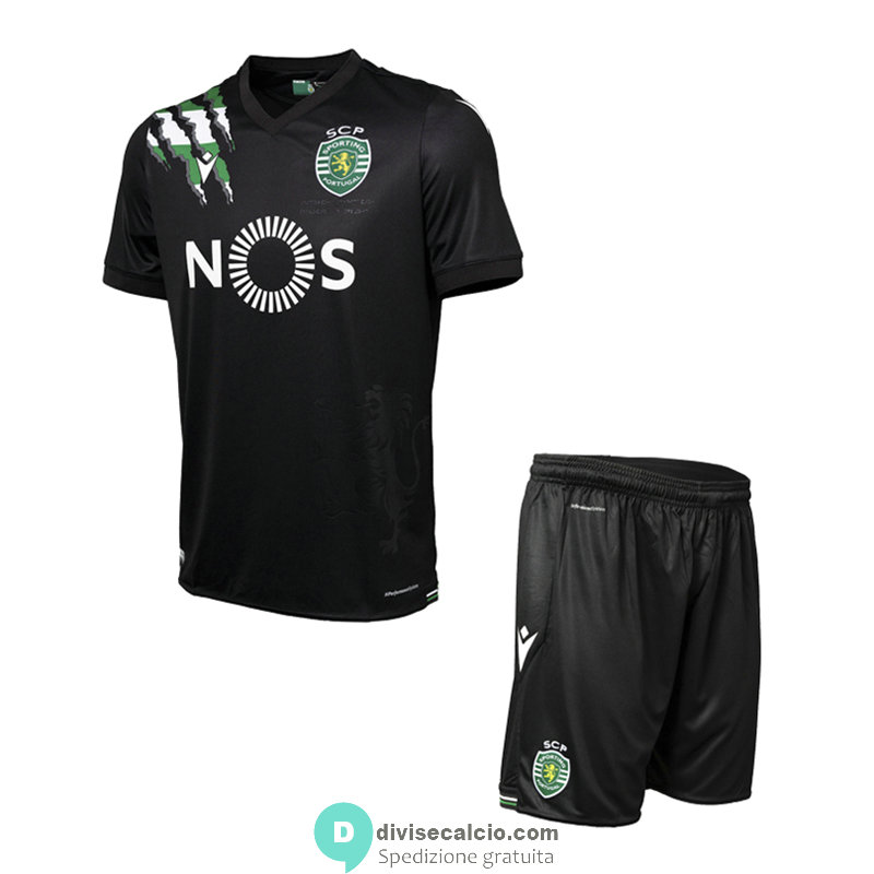 Maglia Sporting Lisboa Bambino Gara Away 2020/2021