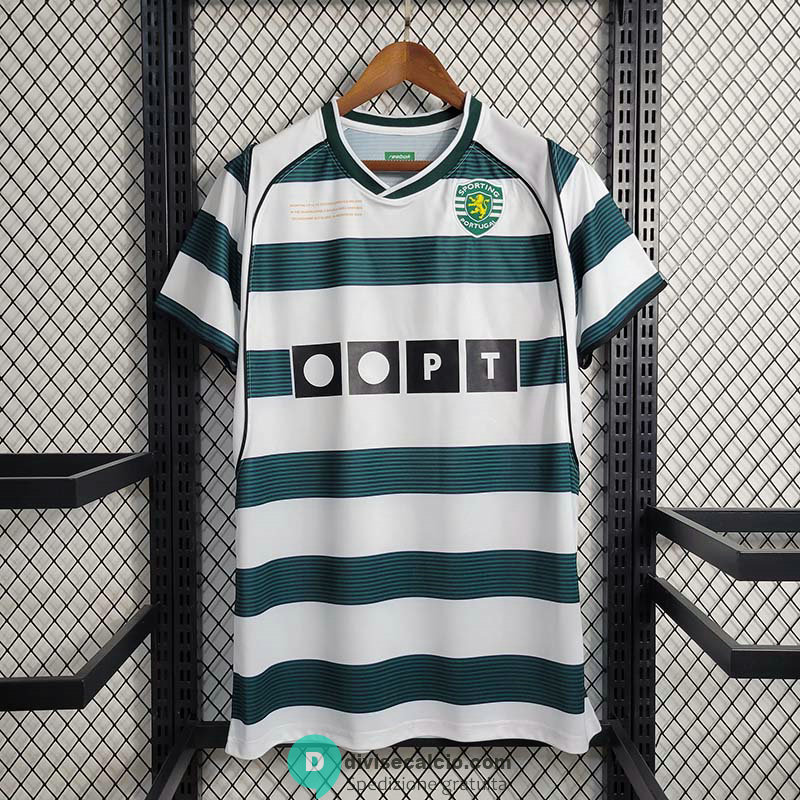 Maglia Sporting Lisbon Retro Gara Home 2001/2003