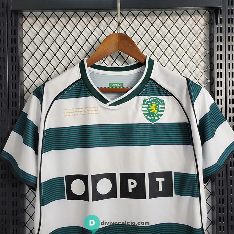 Maglia Sporting Lisbon Retro Gara Home 2001/2003