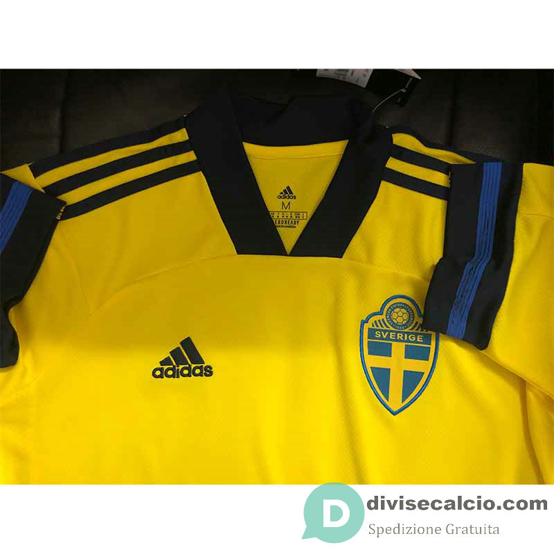 Maglia Svezia Euro Gara Home 2020