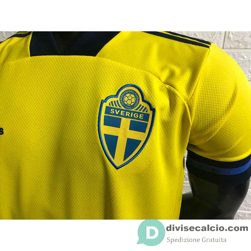 Maglia Svezia Euro Gara Home 2020