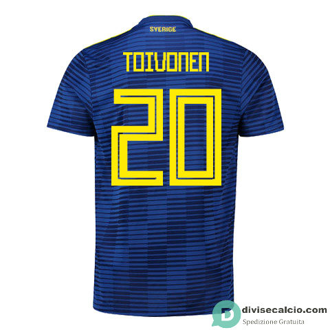 Maglia Svezia Gara Away 20#TOIVONEN 2018