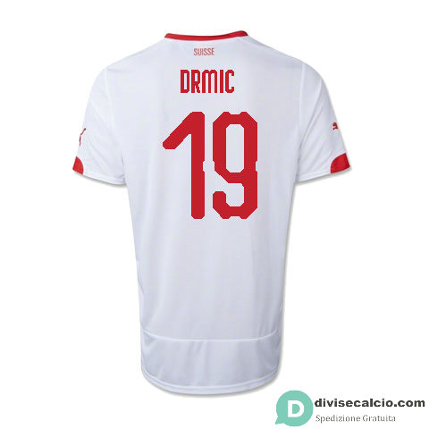 Maglia Svizzera Gara Away 19#DRMIC 2018