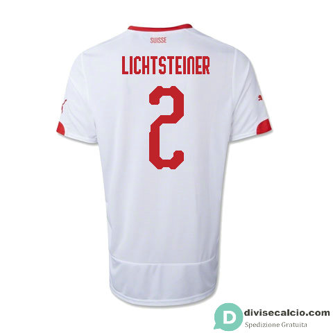 Maglia Svizzera Gara Away 2#LICHTSTEINER 2018