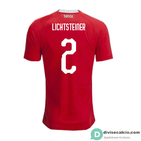 Maglia Svizzera Gara Home 2#LICHTSTEINER 2018