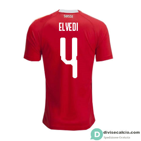 Maglia Svizzera Gara Home 4#ELVEDI 2018