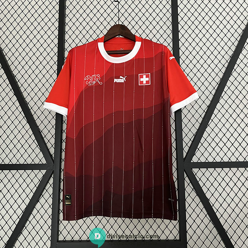 Maglia Svizzera Retro Gara Home 2023/2024