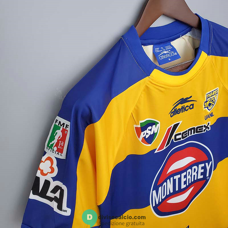 Maglia Tigres UANL Retro Gara Home 2001/2002