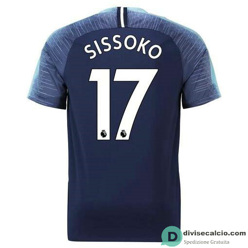 Maglia Tottenham Hotspur Gara Away 17#SISSOKO 2018-2019