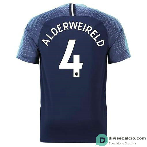 Maglia Tottenham Hotspur Gara Away 4#ALDERWEIRELD 2018-2019