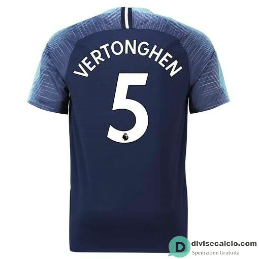 Maglia Tottenham Hotspur Gara Away 5#VERTONGHEN 2018-2019