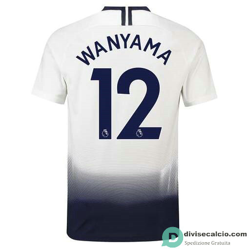Maglia Tottenham Hotspur Gara Home 12#WANYAMA 2018-2019
