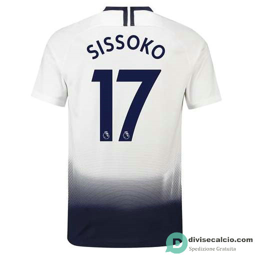 Maglia Tottenham Hotspur Gara Home 17#SISSOKO 2018-2019