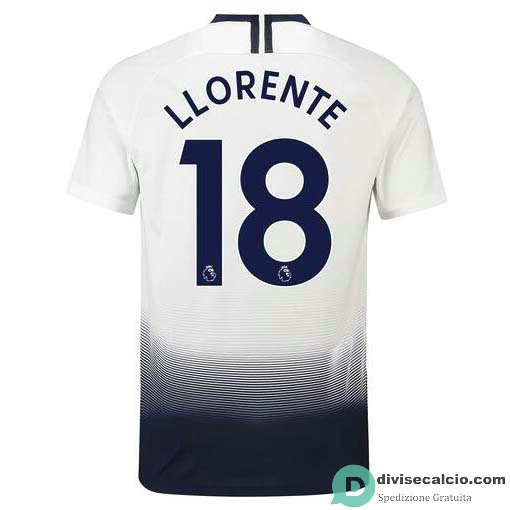 Maglia Tottenham Hotspur Gara Home 18#LLORENTE 2018-2019
