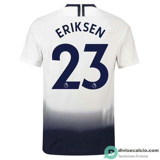 Maglia Tottenham Hotspur Gara Home 23#ERIKSEN 2018-2019