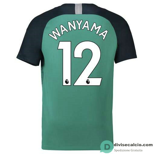 Maglia Tottenham Hotspur Gara Third 12#WANYAMA 2018-2019