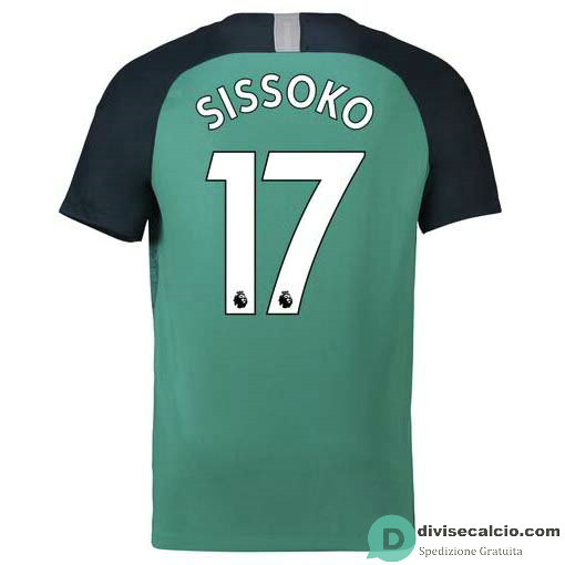 Maglia Tottenham Hotspur Gara Third 17#SISSOKO 2018-2019