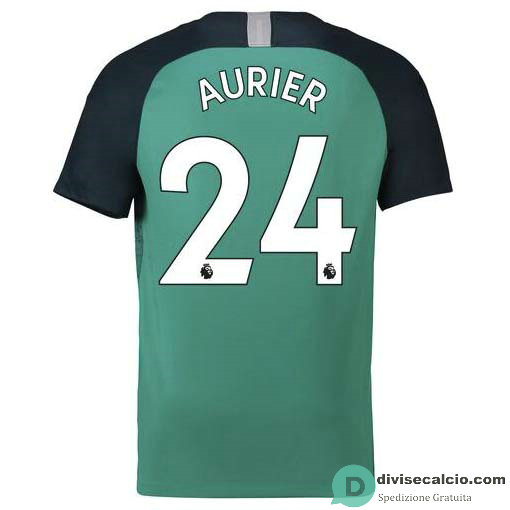 Maglia Tottenham Hotspur Gara Third 24#AURIER 2018-2019