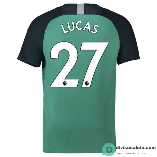 Maglia Tottenham Hotspur Gara Third 27#LUCAS 2018-2019