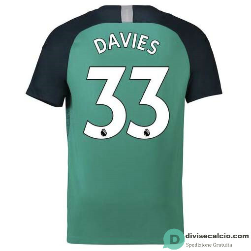 Maglia Tottenham Hotspur Gara Third 33#DAVIES 2018-2019