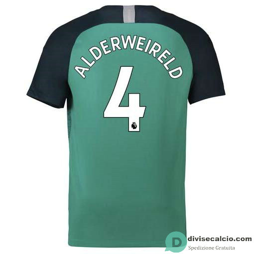 Maglia Tottenham Hotspur Gara Third 4#ALDERWEIRELD 2018-2019