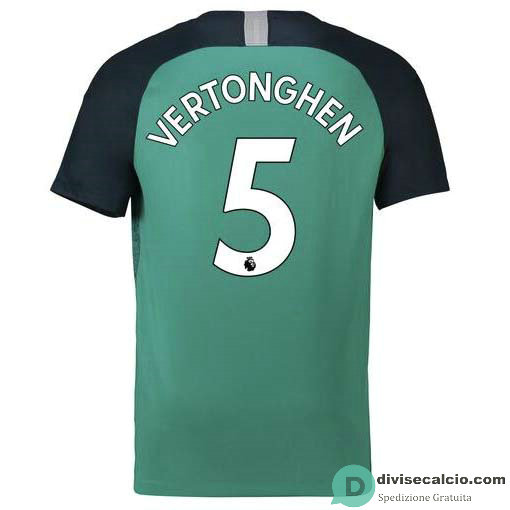 Maglia Tottenham Hotspur Gara Third 5#VERTONGHEN 2018-2019