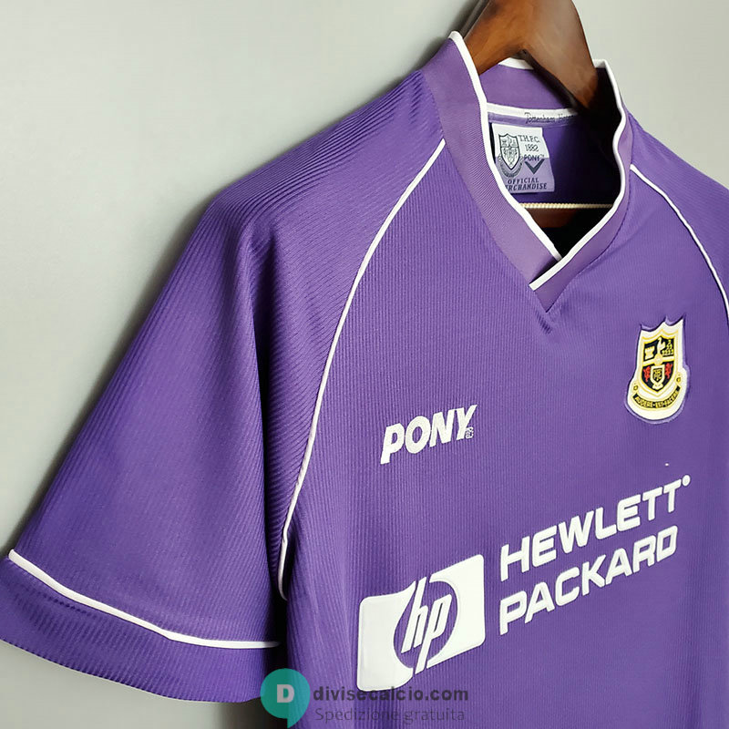 Maglia Tottenham Hotspur Retro Gara Away 1998 1999