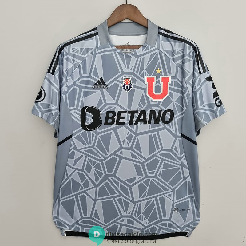 Maglia Universidad De Chile Portiere Grey 2022/2023