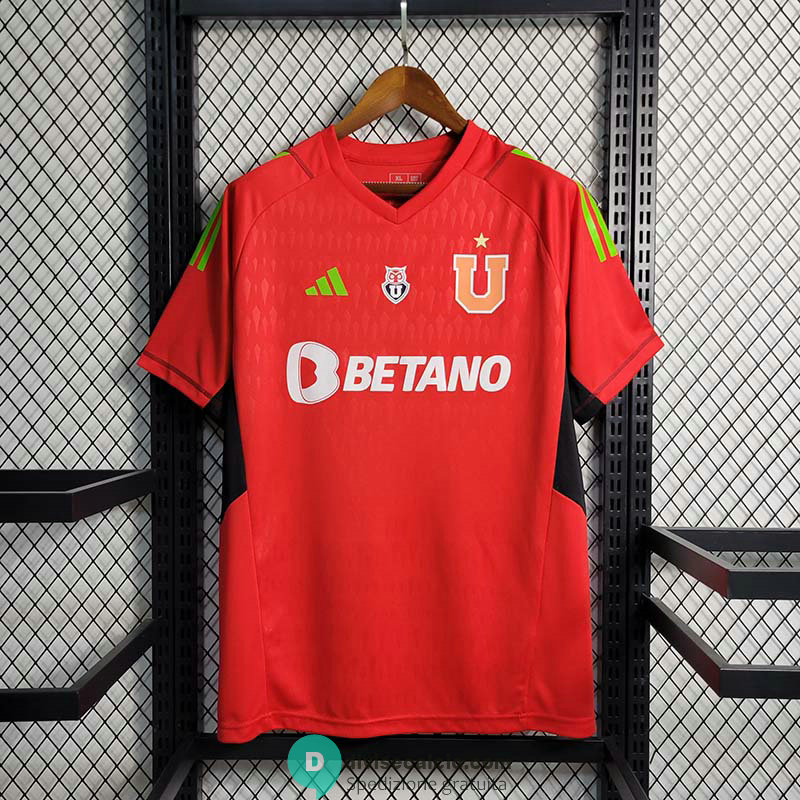 Maglia Universidad De Chile Portiere Red 2023/2024